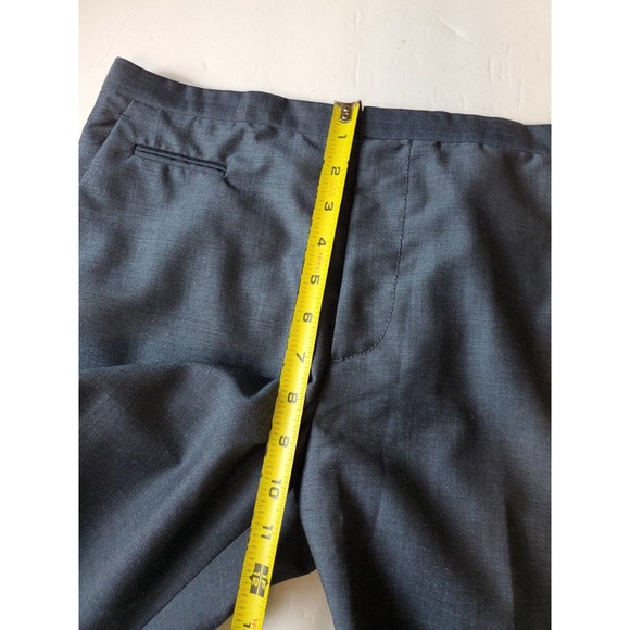 Marc Jacobs 6 Dress Pants Women Wool Career Work Designer Business Navy Blue - Picture 7 of 11